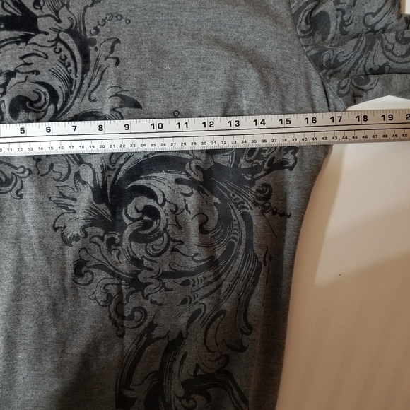 Joseph Ribkoff Gray Knit Dress Black Detail Size 10 - Picture 6 of 8